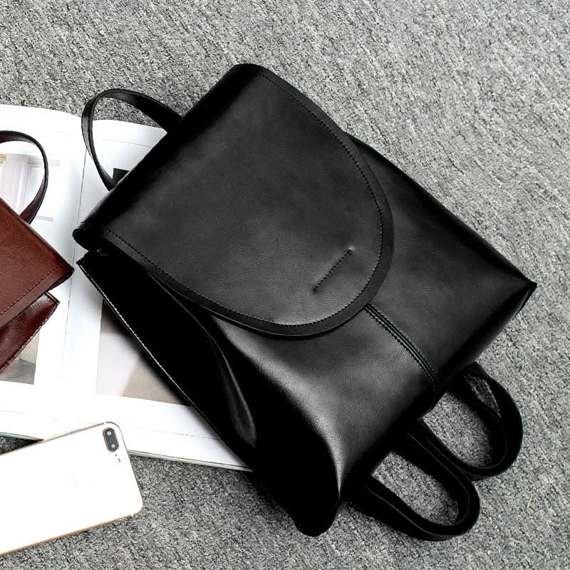Maliben | Women's Leather Backpack For Work And Travel