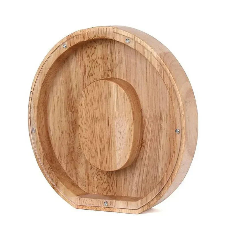 Maliben | Wooden Alphabet Letters 'Initial' Piggy Bank
