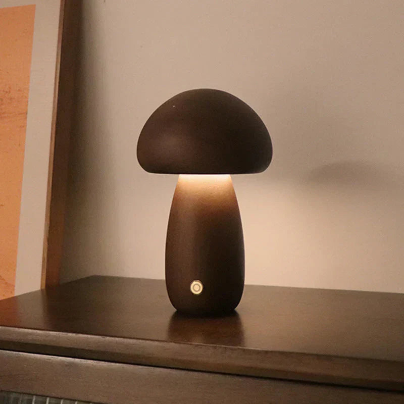 Maliben | Wooden Mushroom Led Night Light - Glowshroom