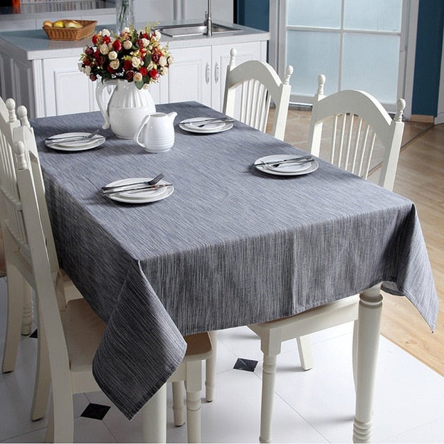 Maliben | Woven Linen Tablecloth