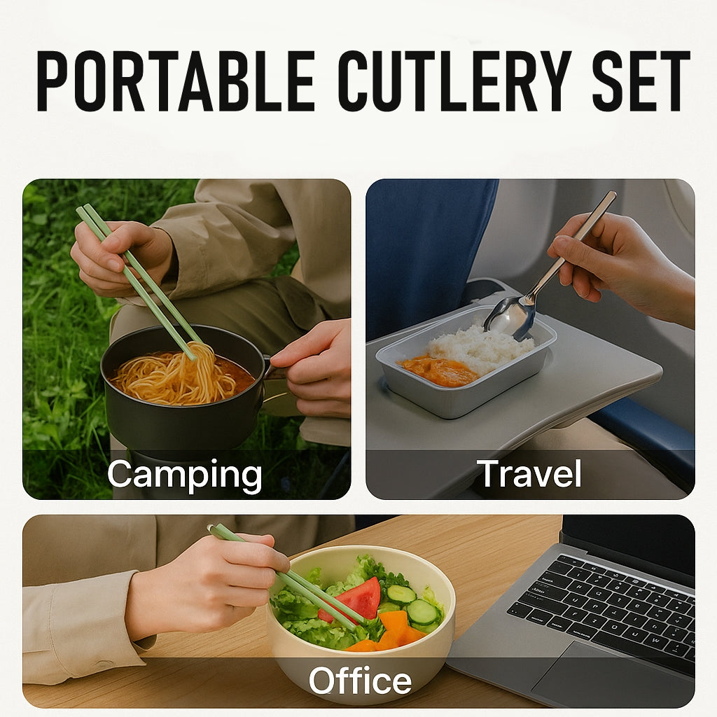 Maliben | Portable Chopstick Travel Cutlery Set