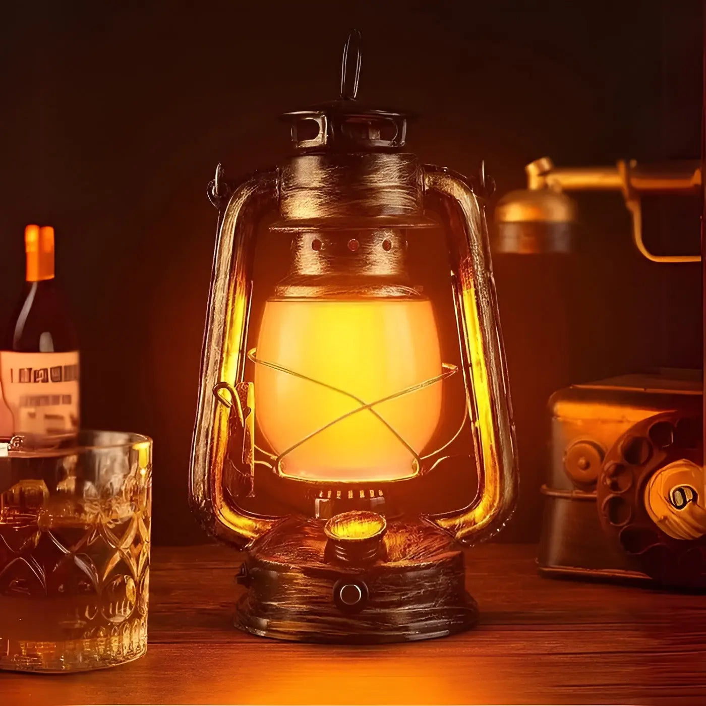Maliben | Industrial Led Hanging Lamp - For Cozy Evenings & Outdoor Use